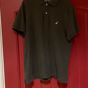 Men’s Nautica Polo Shirt Slim Fit Medium 100% Cotton Very Soft and Comfortable
